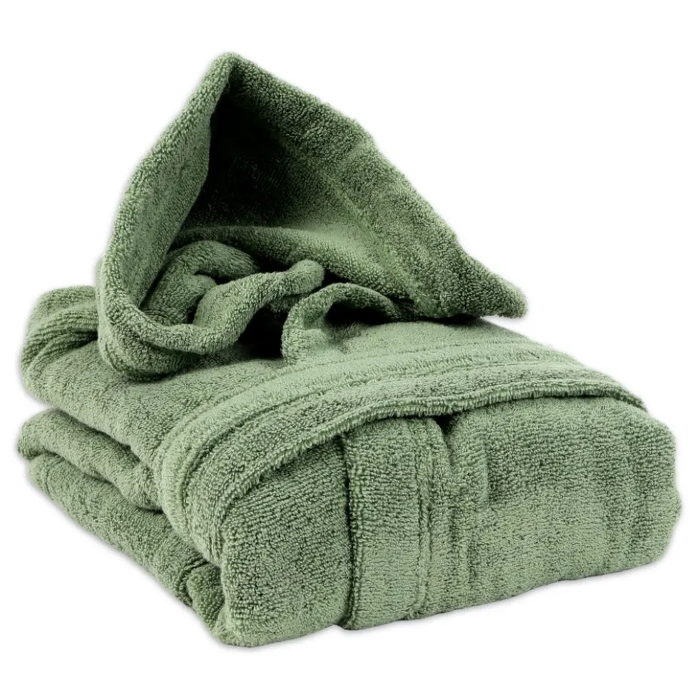 Accappatoio in Cotone con cappuccio Zero Foresta