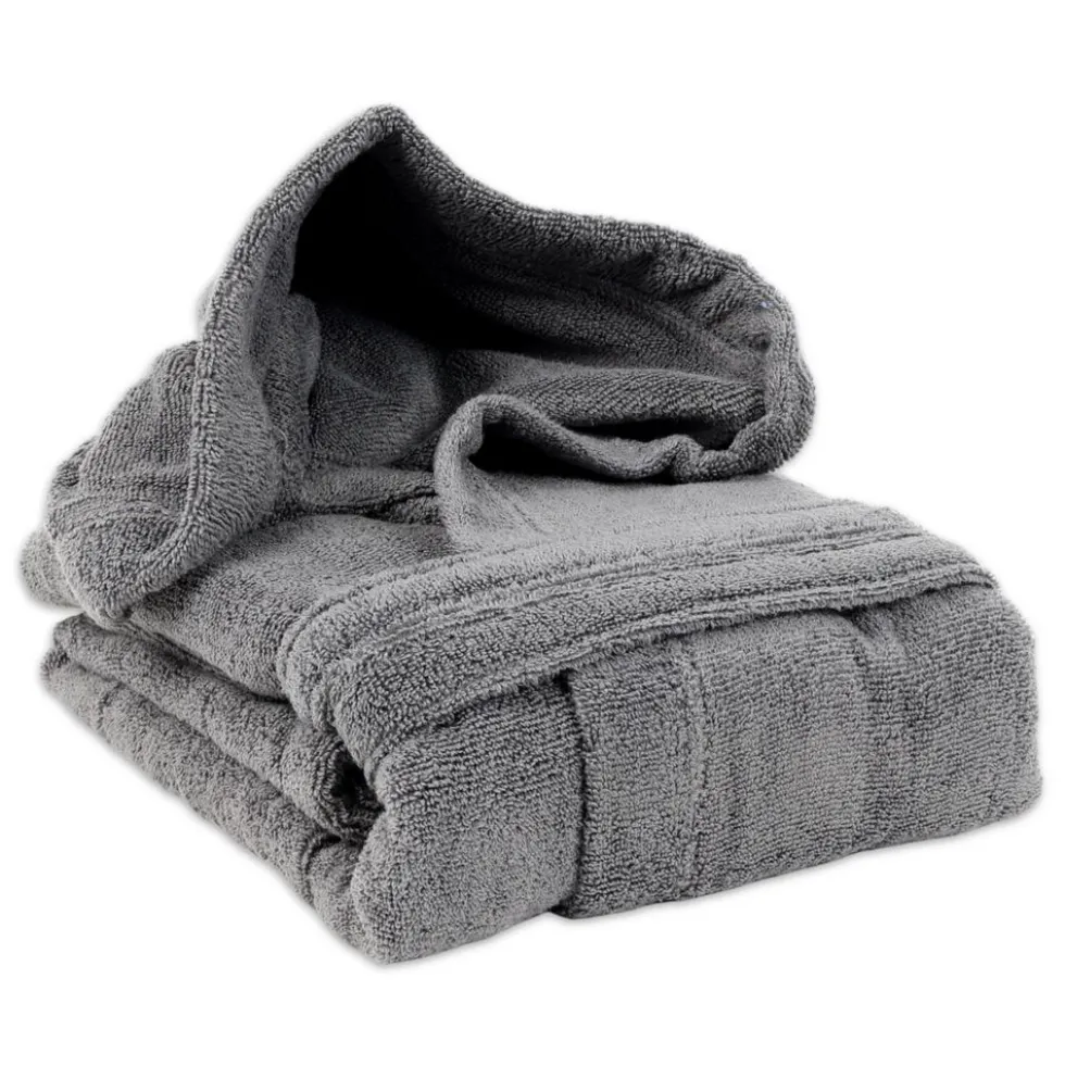 Accappatoio in Cotone con cappuccio Zero Fumo