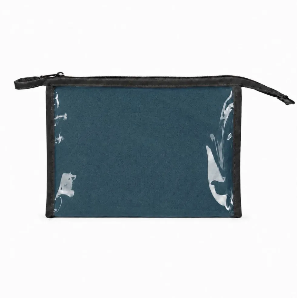 Accappatoio in Microfibra Blu Navy