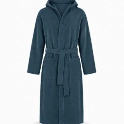 Accappatoio in Microfibra Blu Navy