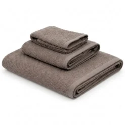 Asciugamano chicco di riso Grigio fumo