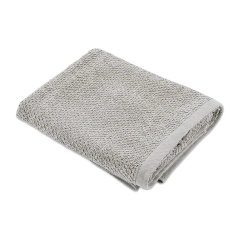 Asciugamano chicco di riso grigio
