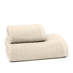 Asciugamano chicco di riso panna