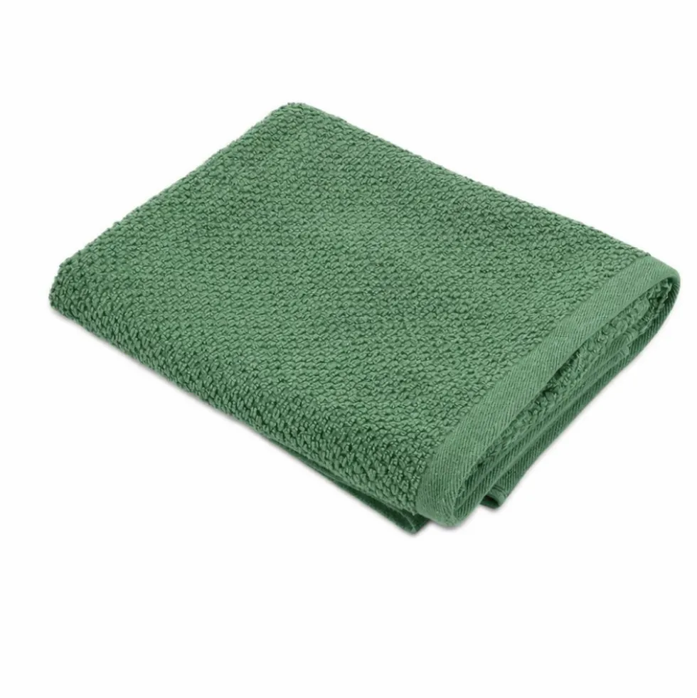 Asciugamano chicco di riso Verde Bosco