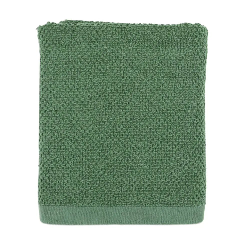 Asciugamano chicco di riso Verde Bosco