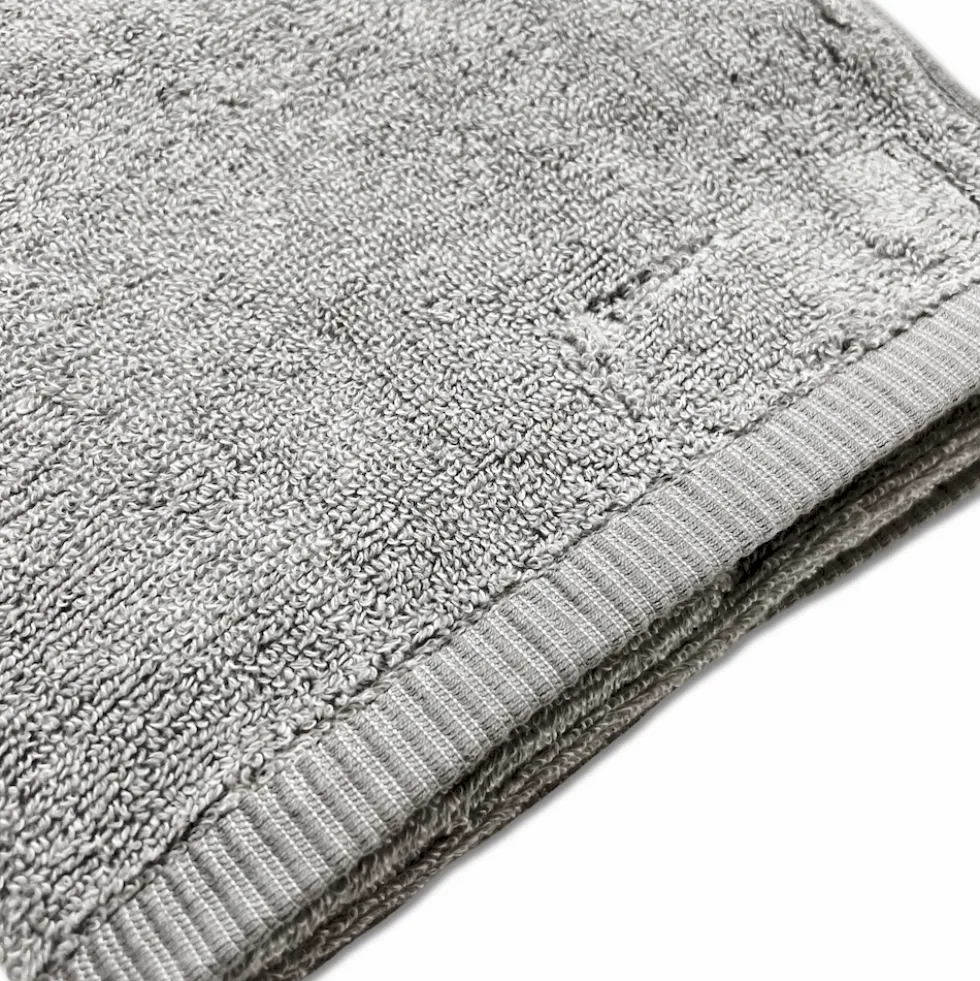 Asciugamano 530 gr Aurora melange grigio