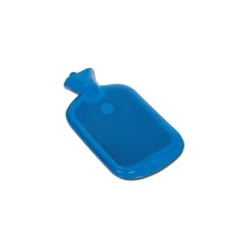 Borsa dell'acqua calda con federa in tessuto Panna