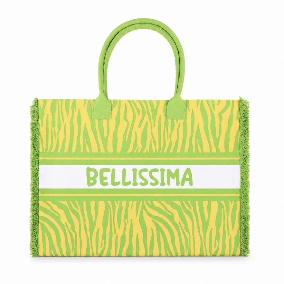 Borsa Mare con zip Bellissima Verde