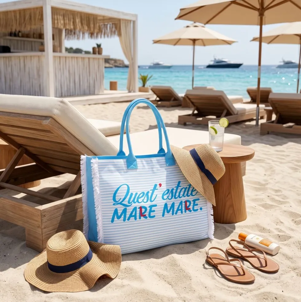 Borsa Mare con zip Mare Male