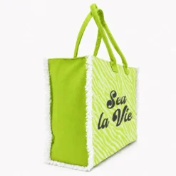 Borsa Mare con zip Sea La Vie Verde
