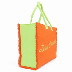 Borsa Mare con zip Zero Pensieri Arancione