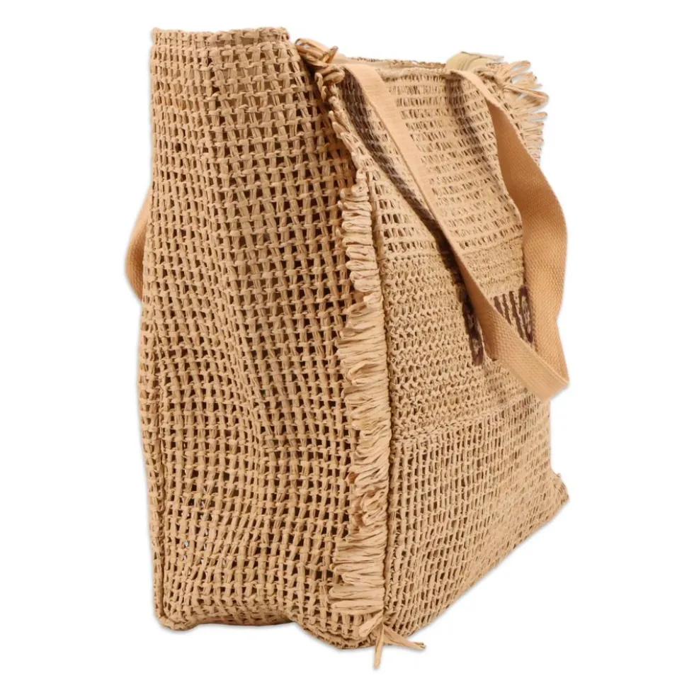 Borsa Mare in Paglia Lena Naturale