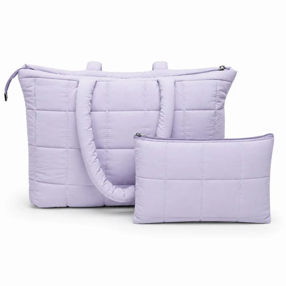 Borsa Tote trapuntata puffer Louise Lilla