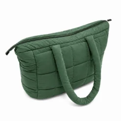 Borsa Tote trapuntata puffer Louise Verde