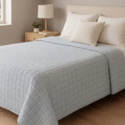 Boutis copriletto Blot Grigio Singolo