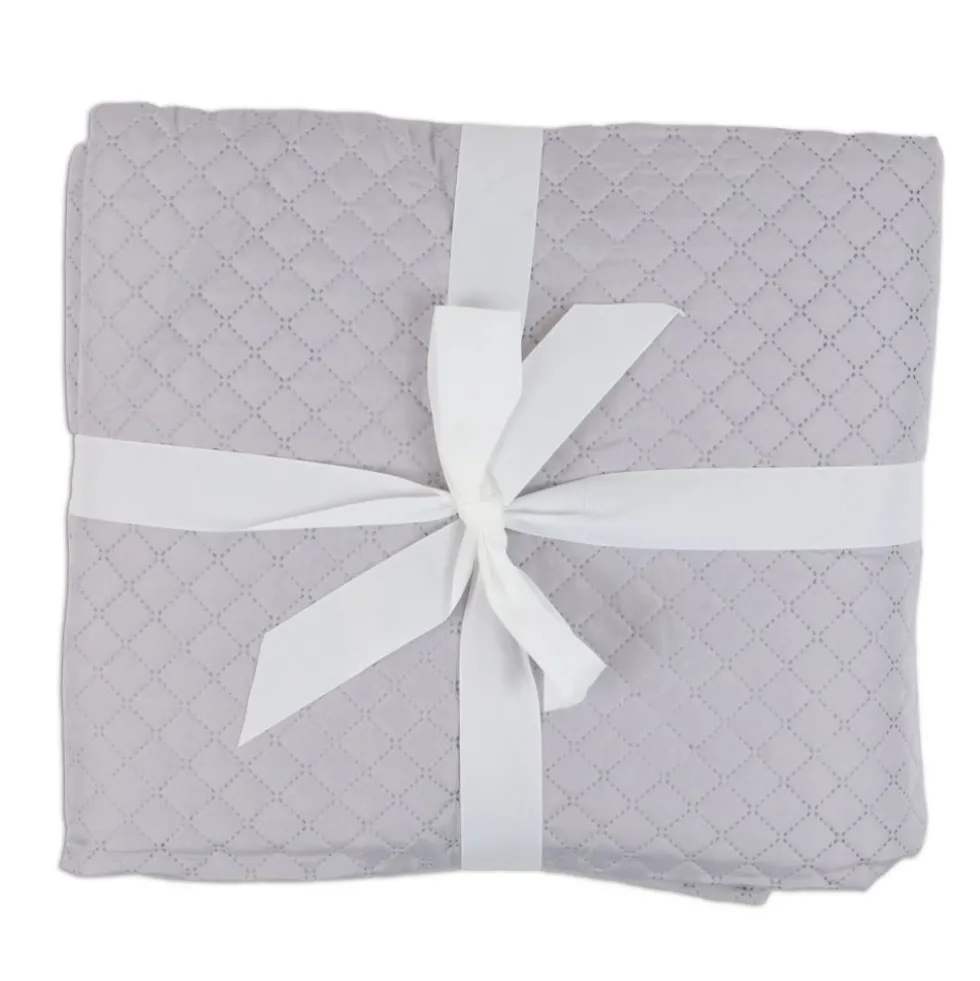Boutis Copriletto estivo Diamond Grigio Singolo