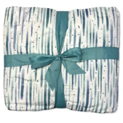 Boutis copriletto Lyra Riga Azzurra Matrimoniale