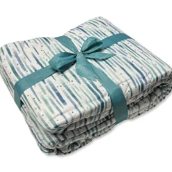 Boutis copriletto Lyra Riga Azzurra Matrimoniale