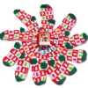 Box 12 Paia Calze Natalizie Alberelli