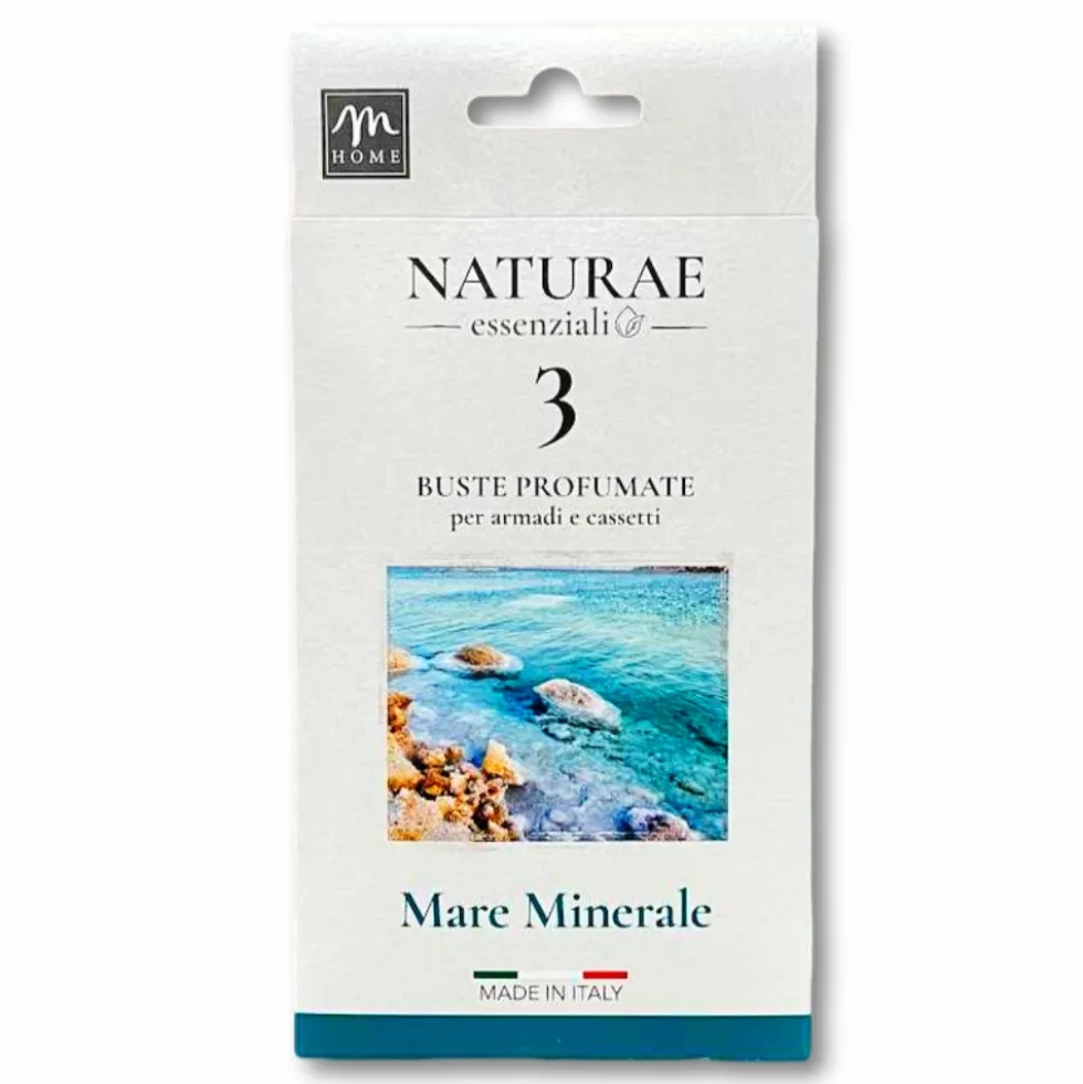 3 buste profumate Armadi e cassetti Mare Minerale