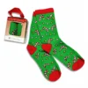 Calze Natalizie in Scatola Regalo Dolciumi e Stelline