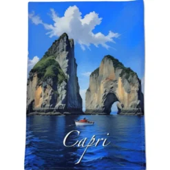 Canovaccio stampa digitale Souvenir I Faraglioni di capri