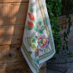 Canovaccio Tessitura Toscana Artigemme Viola 100% Lino