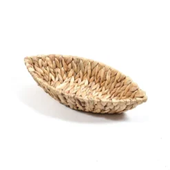 Cestino Barca in Banano intrecciato 40 x 18 x 8