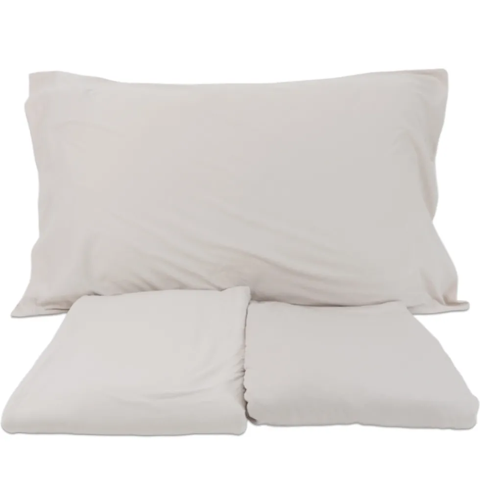 Completo Lenzuola Antigua Jersey no stiro Naturale Singolo