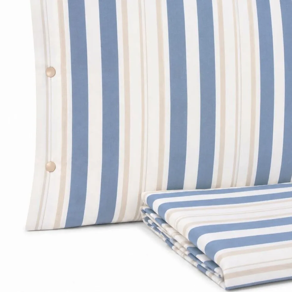 Completo Lenzuola Cannes Blu Matrimoniale