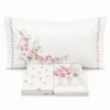 Completo Lenzuola Cloe rose rosa singolo