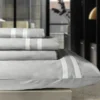 Completo Lenzuola CREOLE Bretagne Grigio Matrimoniale