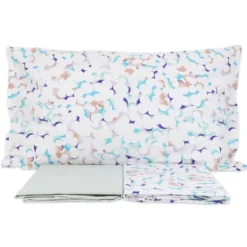 Completo Lenzuola Day Dream Bubble Azzurro Matrimoniale