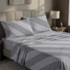 Completo Lenzuola Elite Grigio Piazza e mezzo
