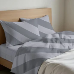 Completo Lenzuola Elite Grigio Matrimoniale