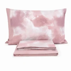 Completo Lenzuola Giusy Cavalieri Dream Rosa Matrimoniale VAR. 22