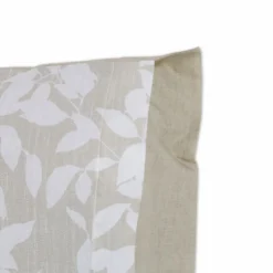 Completo Lenzuola Giusy Cavalieri Fronda Beige Matrimoniale VAR. 24