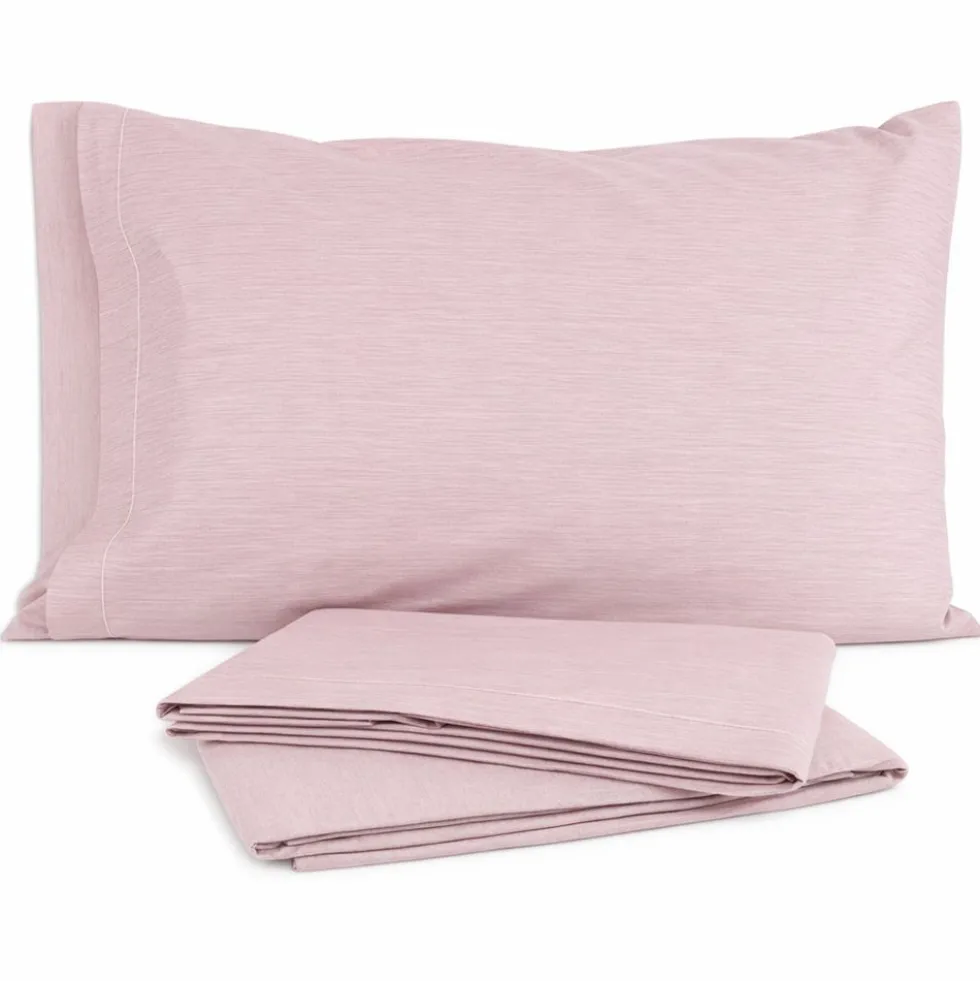 Completo Lenzuola Giusy Cavalieri Elegance Rosa Matrimoniale VAR. 206