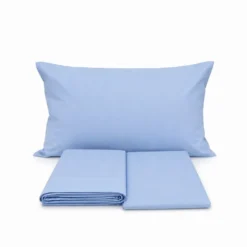 Completo Lenzuola lettino Azzurro
