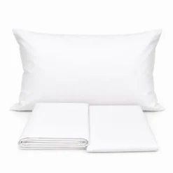 Completo Lenzuola lettino Bianco