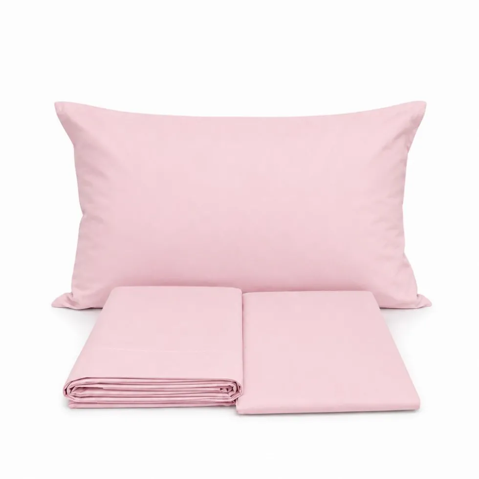 Completo Lenzuola lettino Rosa