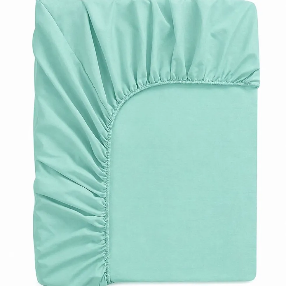 Completo Lenzuola lettino Verde acqua