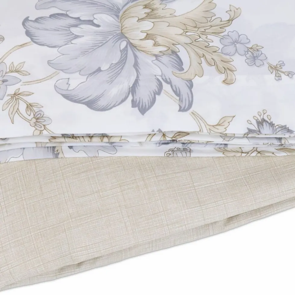 Completo Lenzuola Lumiere Baroque Beige Cavalieri VAR. 57