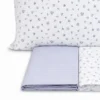 Completo Lenzuola Margherite azzurro singolo