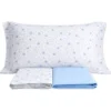 Completo Lenzuola Melody Azzurro Singolo