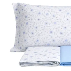 Completo Lenzuola Melody Azzurro Singolo