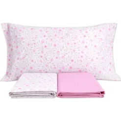 Completo Lenzuola Melody Rosa Matrimoniale