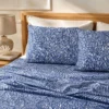 Completo Lenzuola Mersin coralli blu singolo
