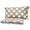 Completo Lenzuola Moon pois tortora singolo