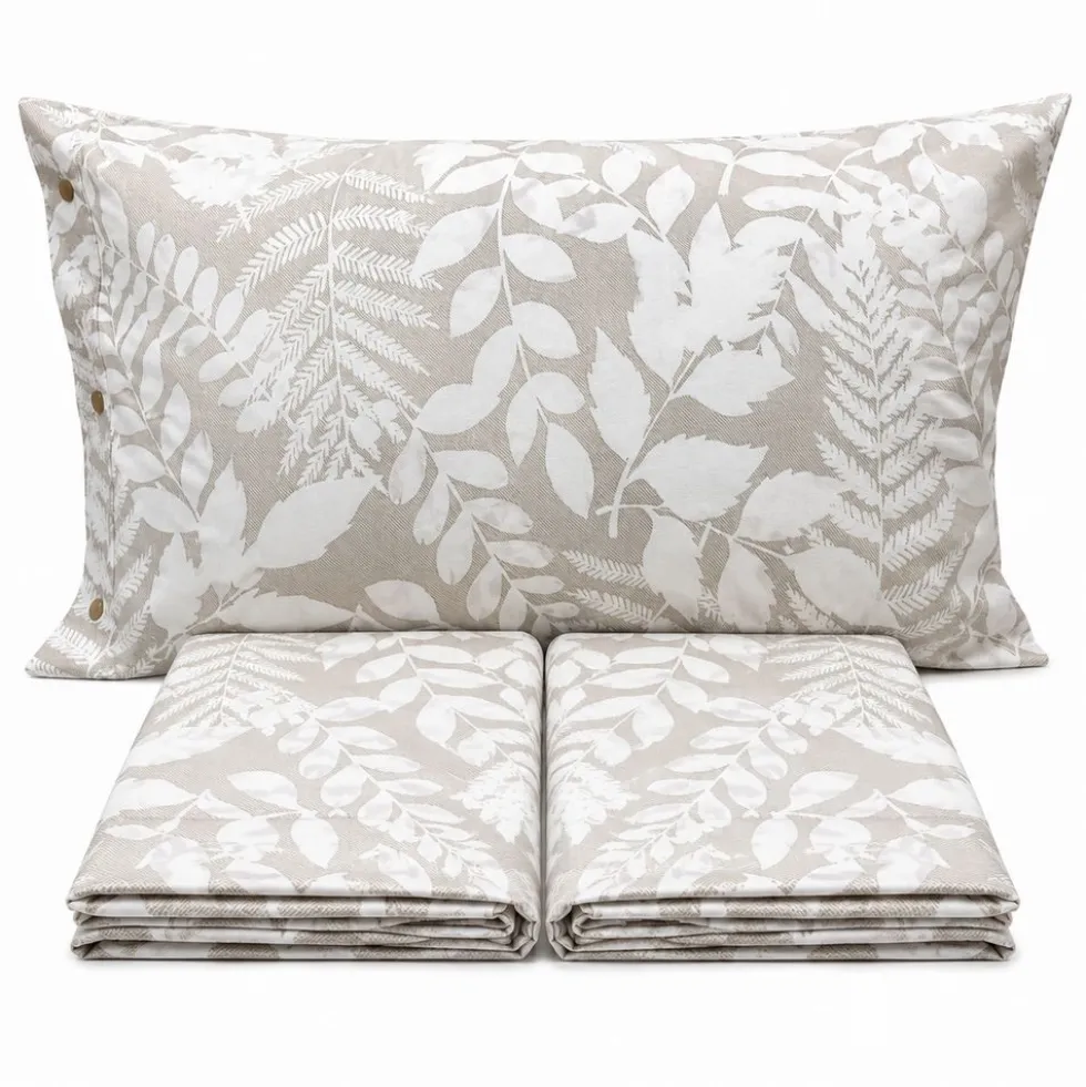 Completo Lenzuola natura beige Singolo